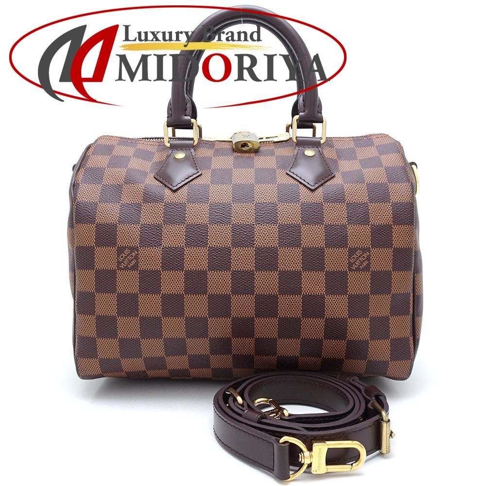 LOUIS VUITTON ルイヴィトン ダミエ スピーディバンドリエール25 N40575 2Wayバッグ 新型 エベヌ/351390【中古】 -  メルカリ