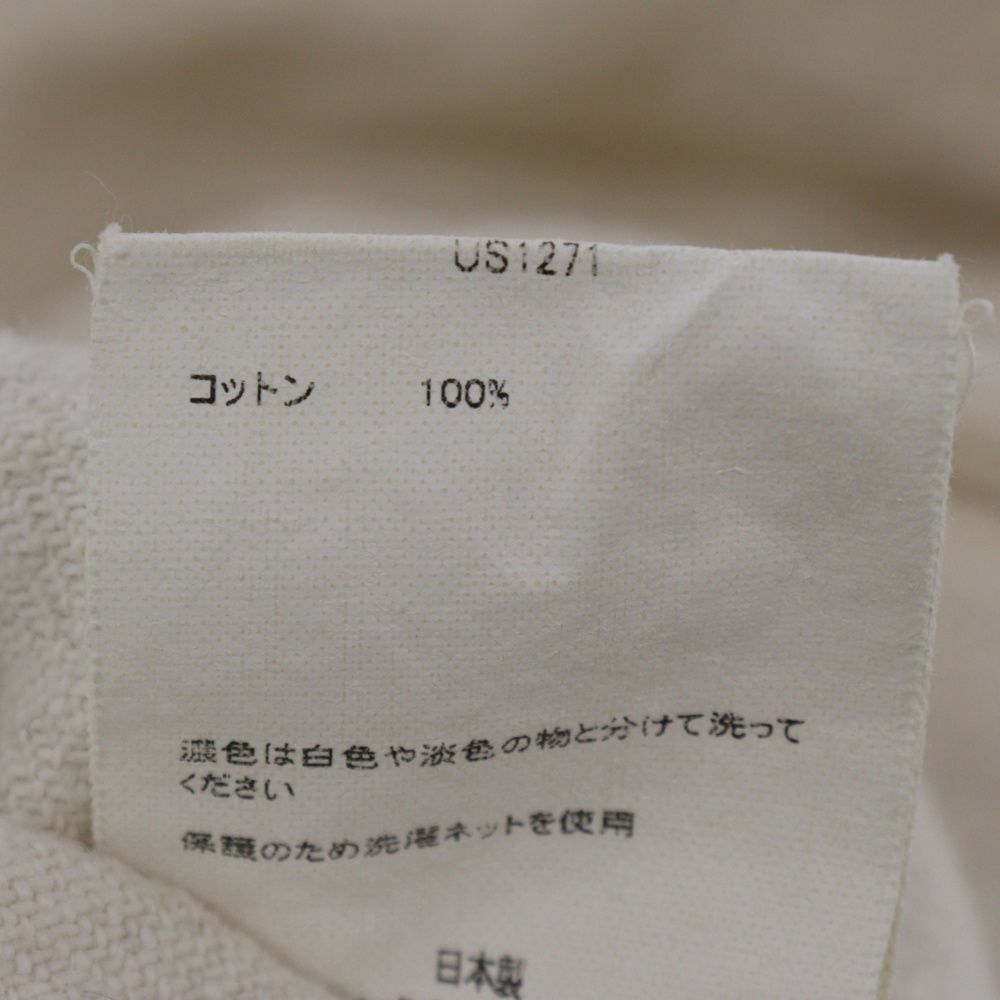 アンユーズド US1271 ウォッシュ加工 デニム ジャケット コーチジャケット アンユーズド US1271 ウォッシュ加工 デニム ジャケット コーチ