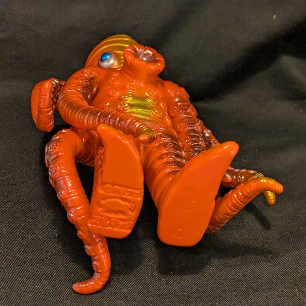 ブルマァク ブルマァクの怪獣シリーズ タガール オレンジ ブルマァクの