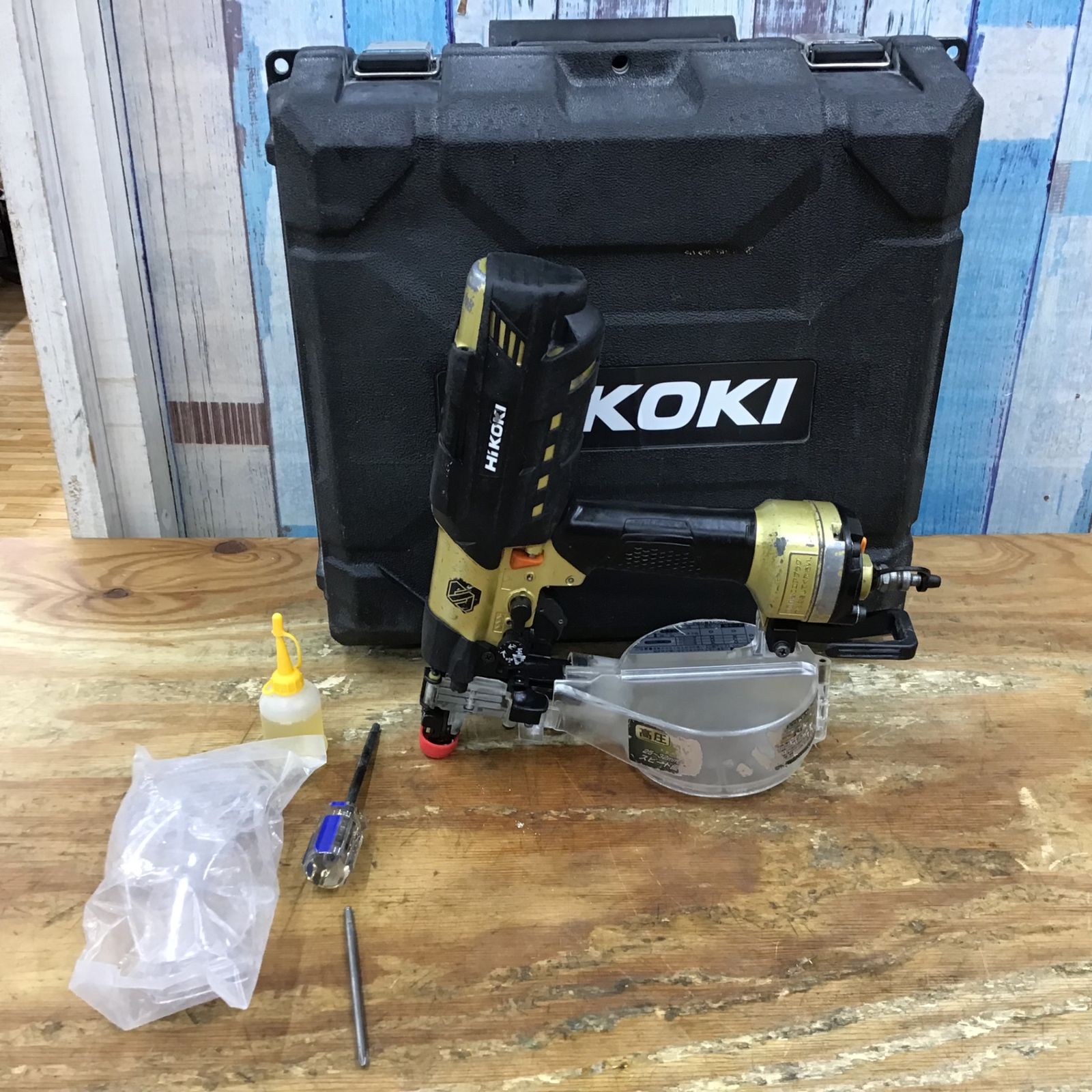 ハイコーキ(HIKOKI ※旧:日立工機) 高圧エアネジ打ち機 WF4H3(S)【柏店】