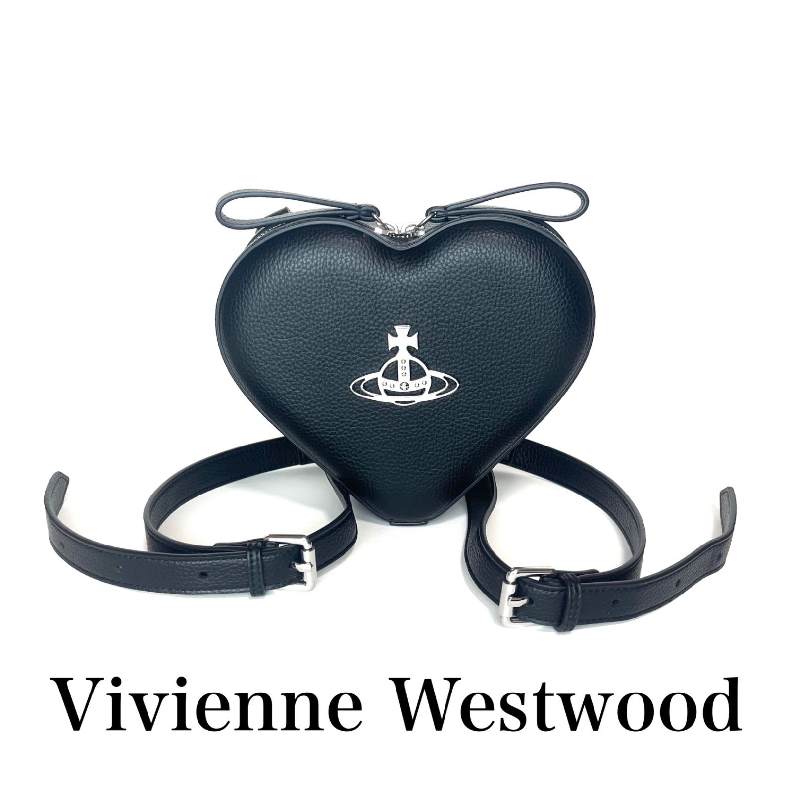 美品 Vivienne Westwood JOHANNA ハート ショルダーショルダーバッグ