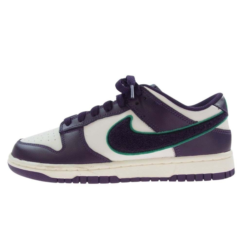 NIKE ナイキ スニーカー DQ7683-100 Dunk Low Retro Chenille Swoosh ...