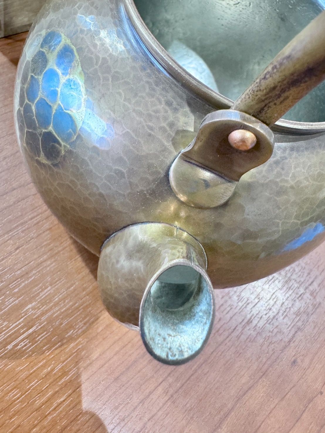 玉川堂 亀甲紋 鎚起銅器 茶器 急須 倉庫保管 - メルカリ