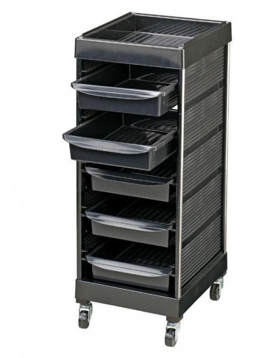 収納ワゴン C315 ブラック13150