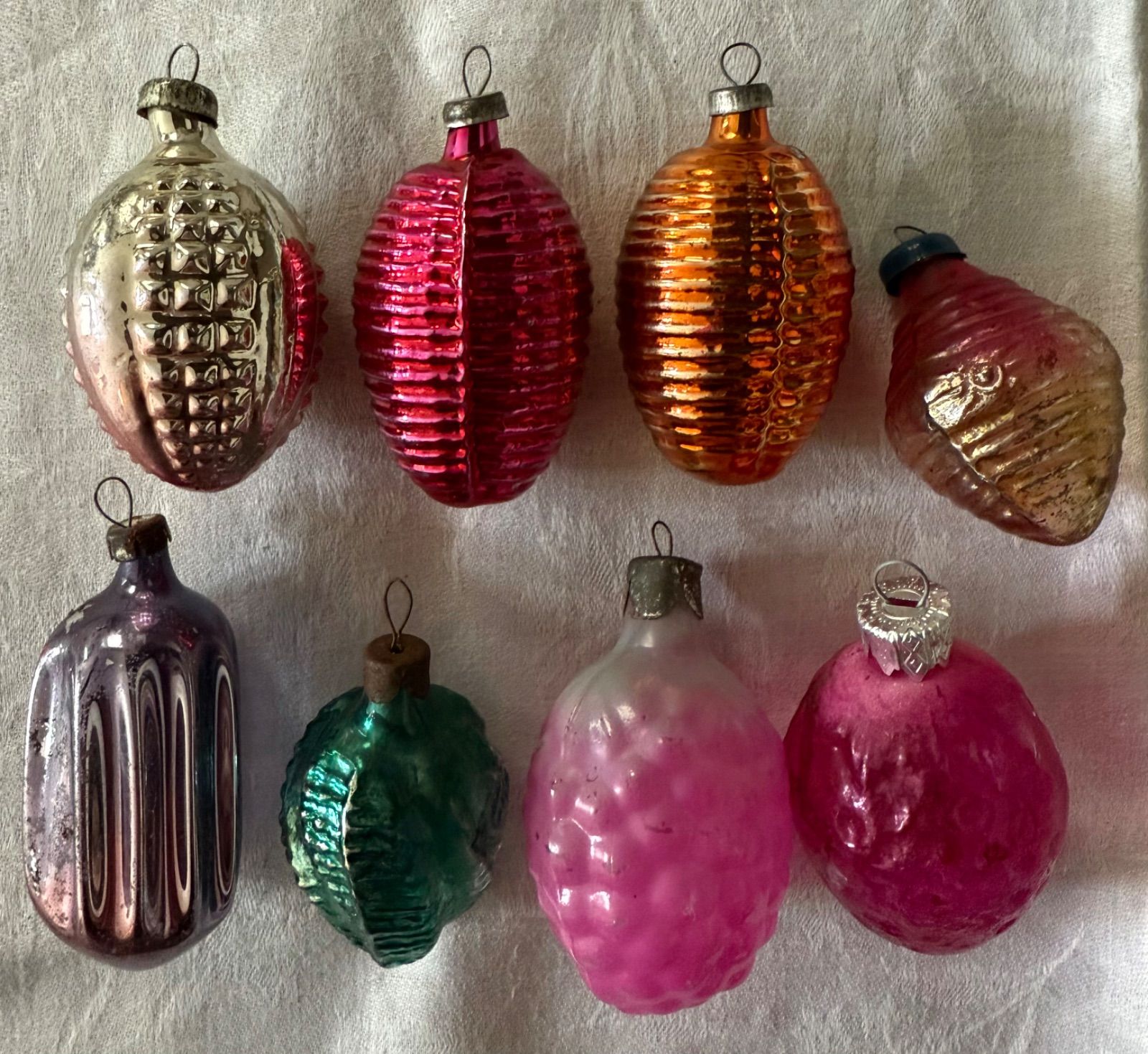 ヴィンテージ クリスマスオーナメント ショップ ミックス8個セット