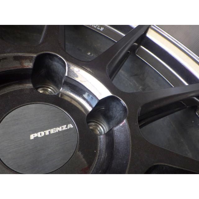 1433 T0008264◆POTENZA SWO01◆19x8.5J 5穴 PCD114.3 45◆1本のみ◆ アルファード ヴェルファイア エルグランド など DECORATOM_COM_BR