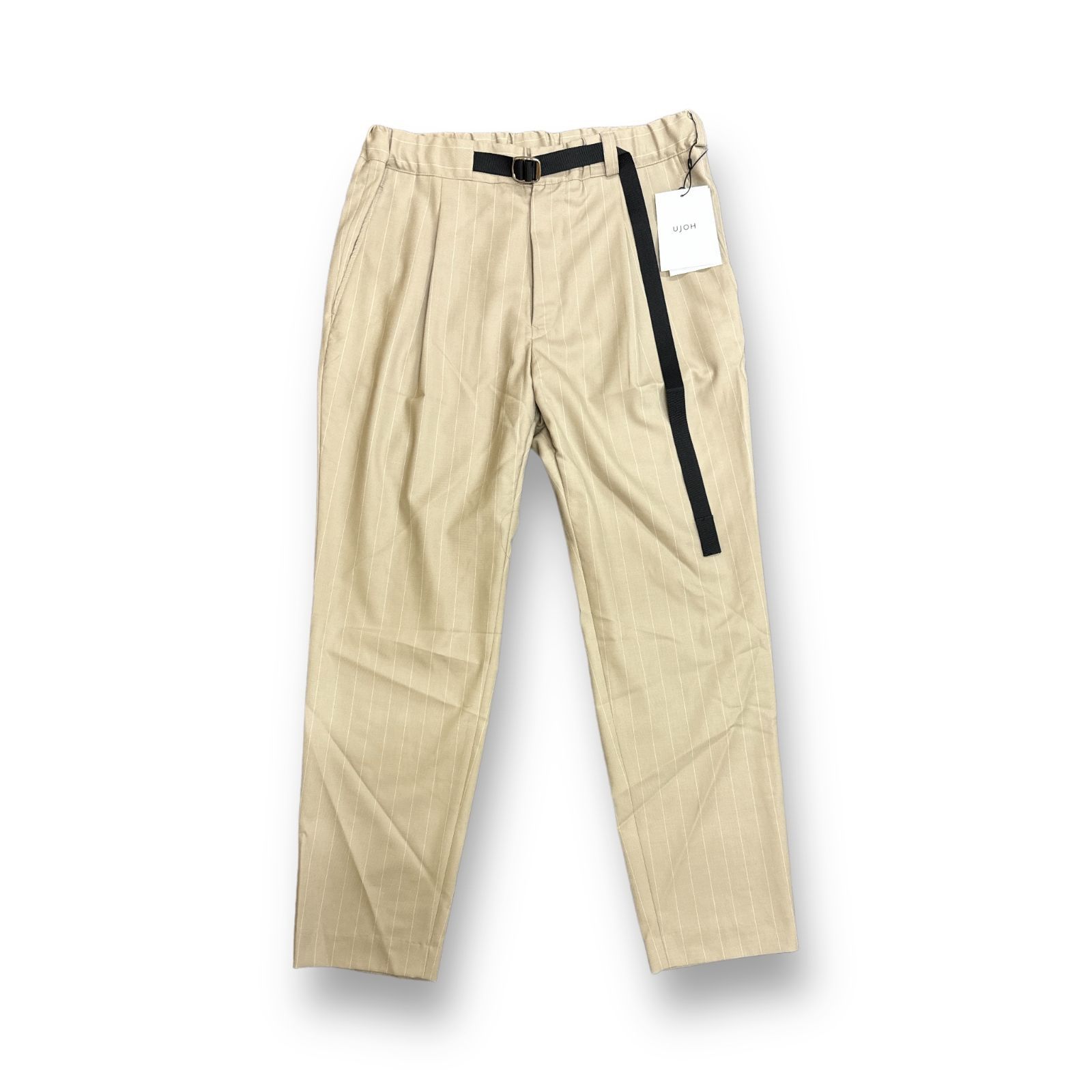 新品 定価47300円 UJOH 23SS Tape Belt Slim Tapered Pants