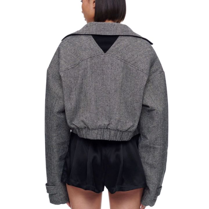 Lioness Claude Tweed Jacket ライオネス ツイード 中綿ジャケット クロップドジャケット ショート丈