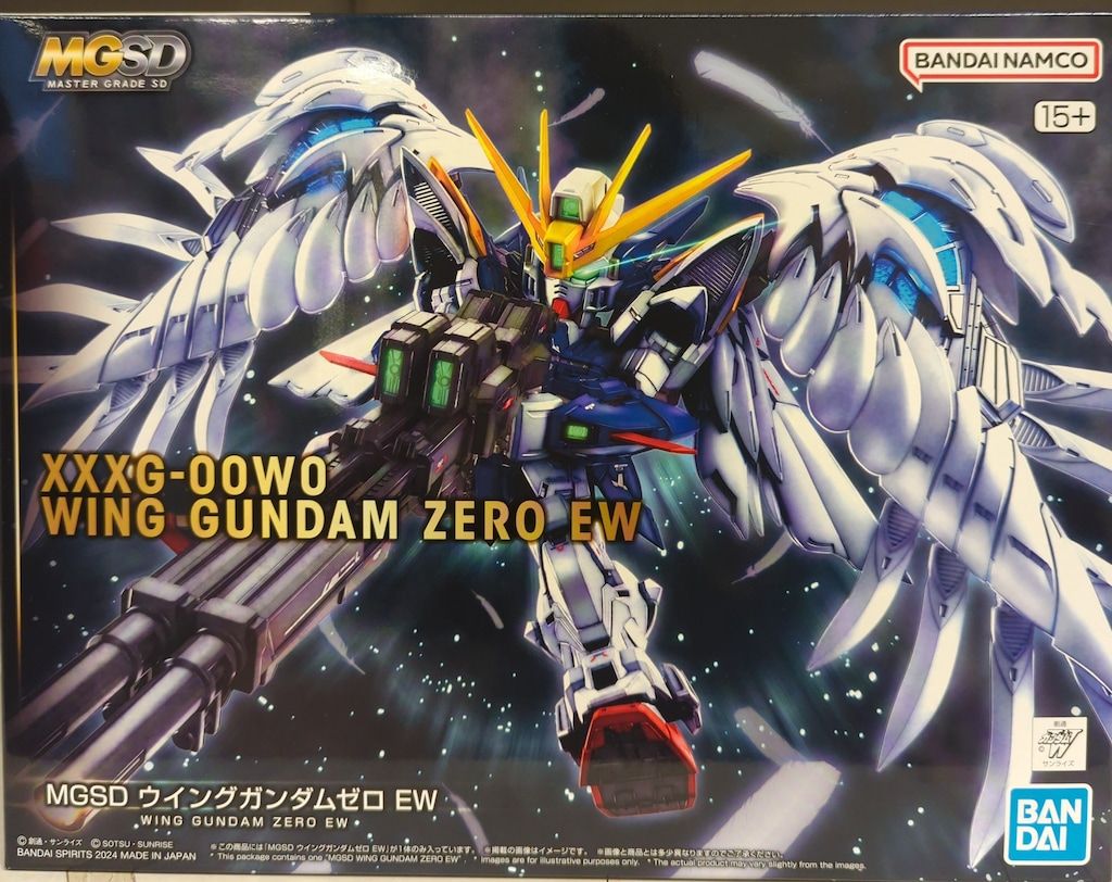 バンダイ MGSD ウイングガンダムゼロ EW - メルカリ
