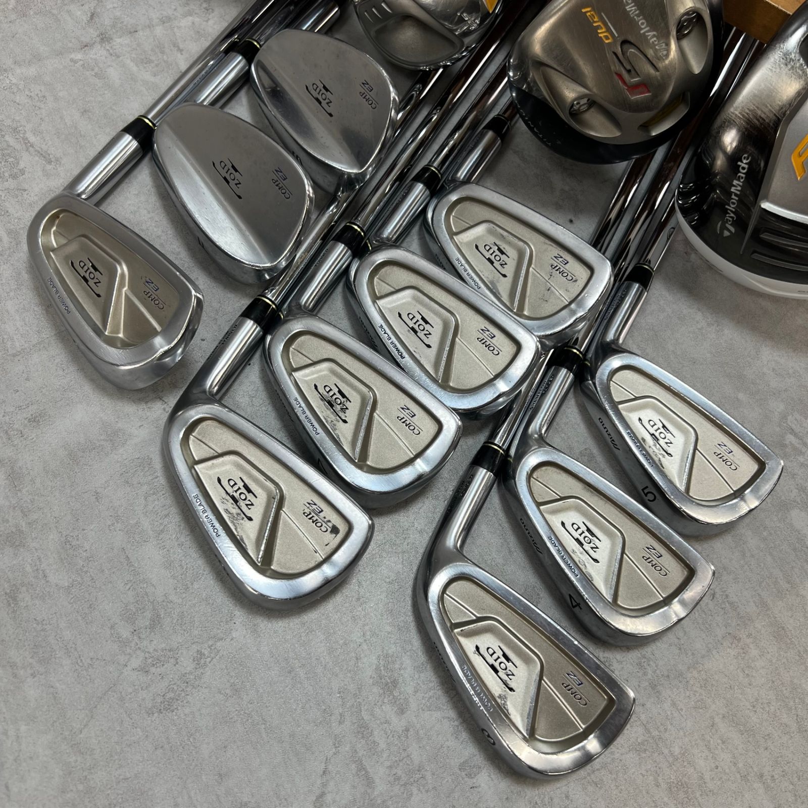 初心者　テーラーメイド 　ゴルフセット　14本セット　メンズ右利き　MIZUNO テーラーメイド ミズノ メンズゴルフ クラブセット 14本 右利き用