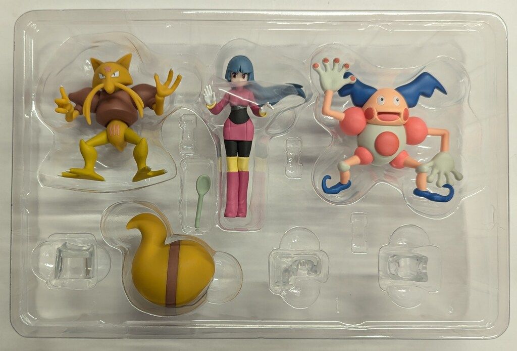 ポケモンスケールワールドカントー地方　ナツメ＆ユンゲラー＆バリヤード　新品未開封 ポケモンスケールワールド カントー地方 ナツメ＆ユンゲラー