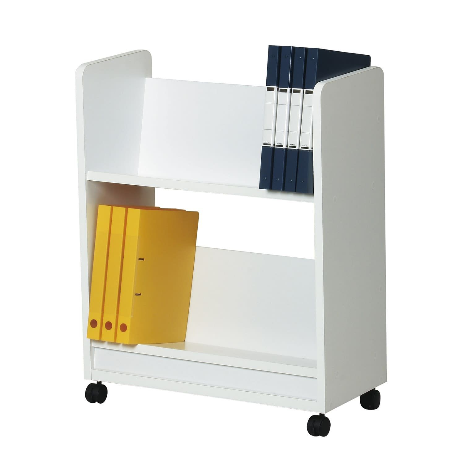 ファイルワゴン 2段 2段 カルテワゴン 24-2433-00 クラウン OKW-35