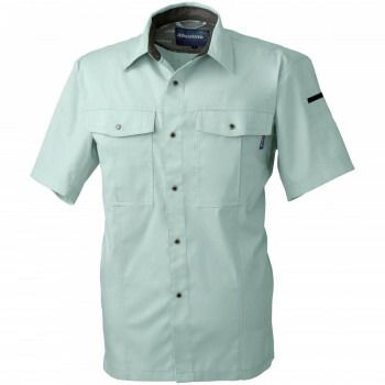 桑和 617 半袖シャツ Lサイズ モスグリーン(107) Absolute GEAR 桑和