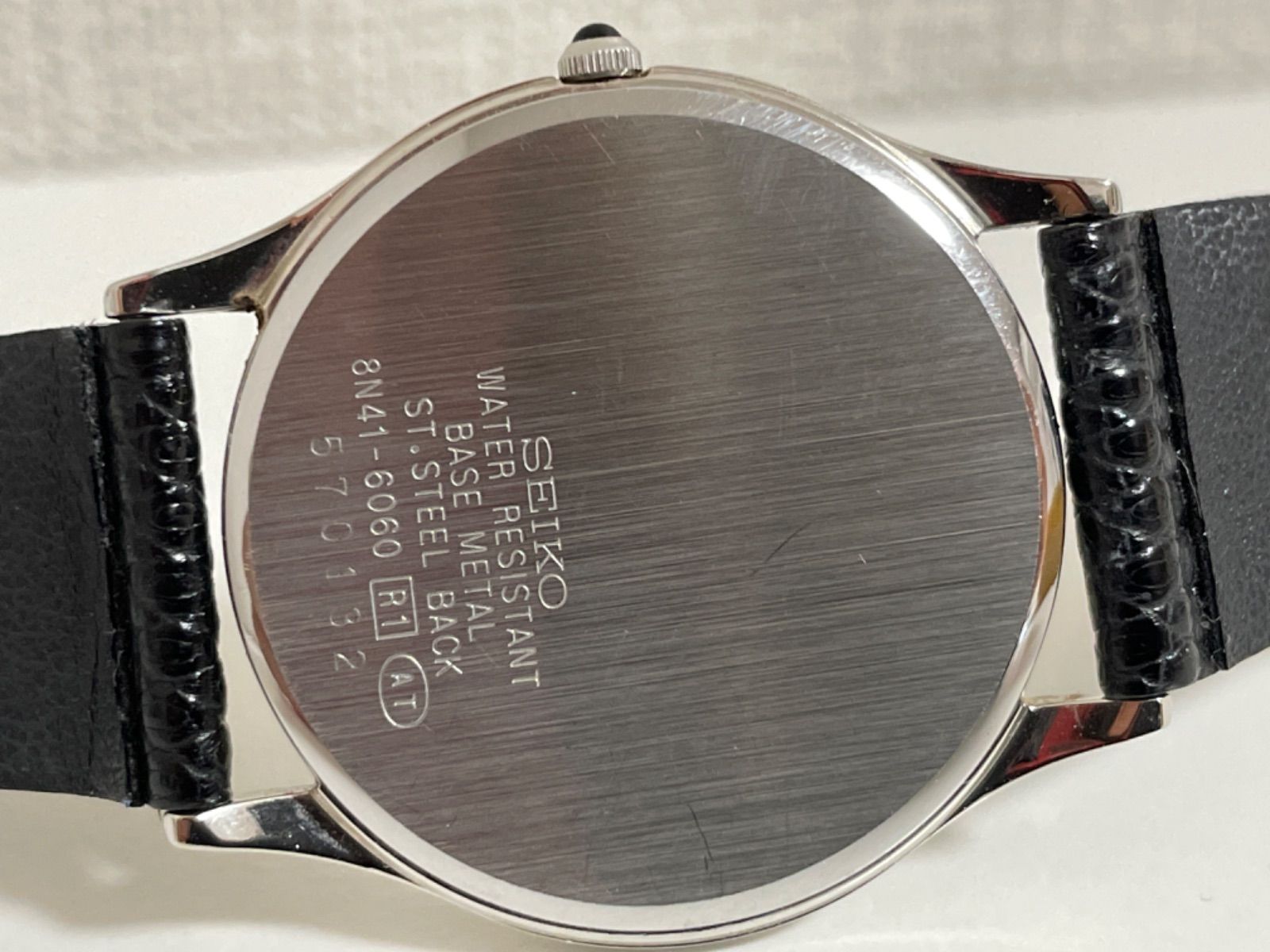 【新品電池交換済】SEIKO DOLCE ドルチェ 腕時計 8N41-6060 電池交換済 セイコー ドルチェ 8N41-6060 R1 AT SEIKO DOLCE