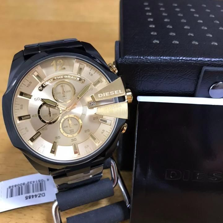 最安値即納新品✨ディーゼル DIESEL クオーツ クロノ 腕時計 DZ4282 ガンメタ 腕時計(アナログ)