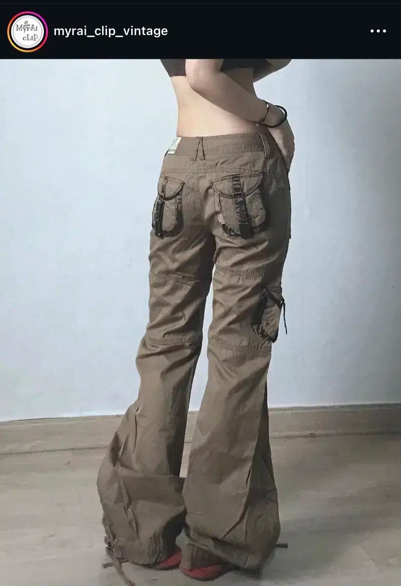 MIRAIクリップ パンツ ヴィンテージ Y2k