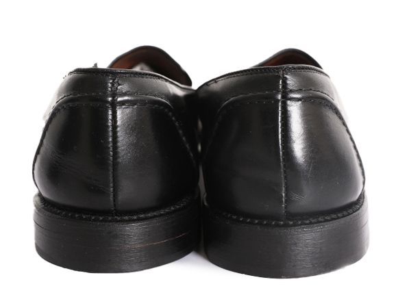 【お得なクーポン配布中!】 USA製 アレンエドモンズ ペニー ローファー 11 29cm 中古 Allen Edmonds Randolph 革靴 レザー シューズ モックトゥ ブラック 大きいサイズ