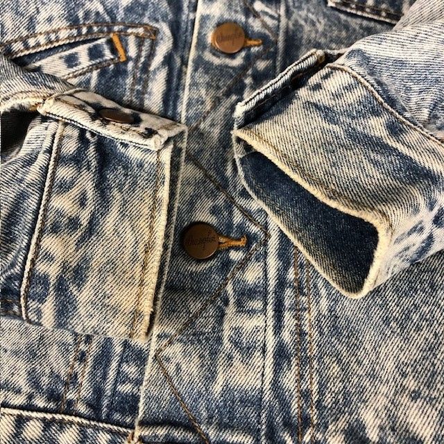Wrangler ケミカルウォッシュ デニムジャケット サイズM MKC