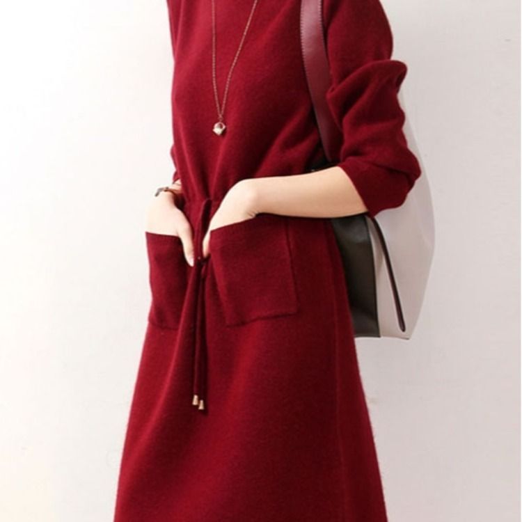 ニットワンピース