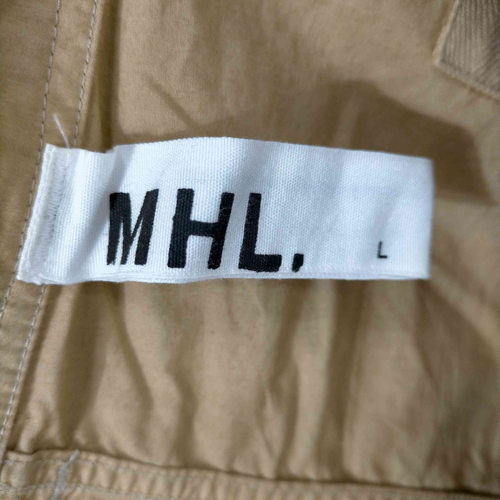 日本製 MHL. マーガレット ハウエル ミリタリー 系 パンツ 管理A1161