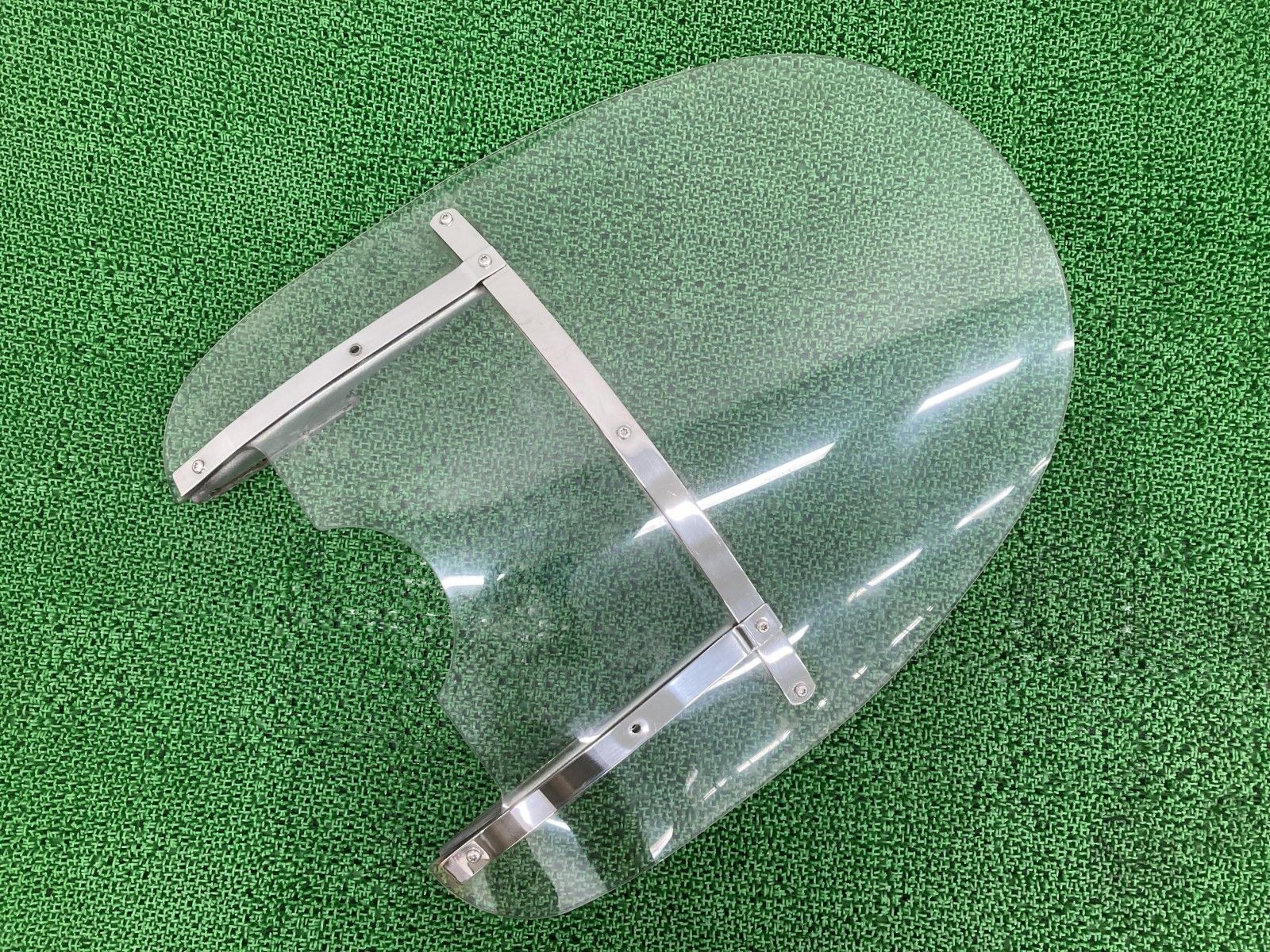FLSTC1340 スクリーン ハーレー 純正 エボ ヘリテイジソフテイルクラシック ウインドシールド 修復素材やカスタム素材に 【中古】 98 FLSTC1340 スクリーン ハーレー 純正 バイク 部品 ヘリテイジ