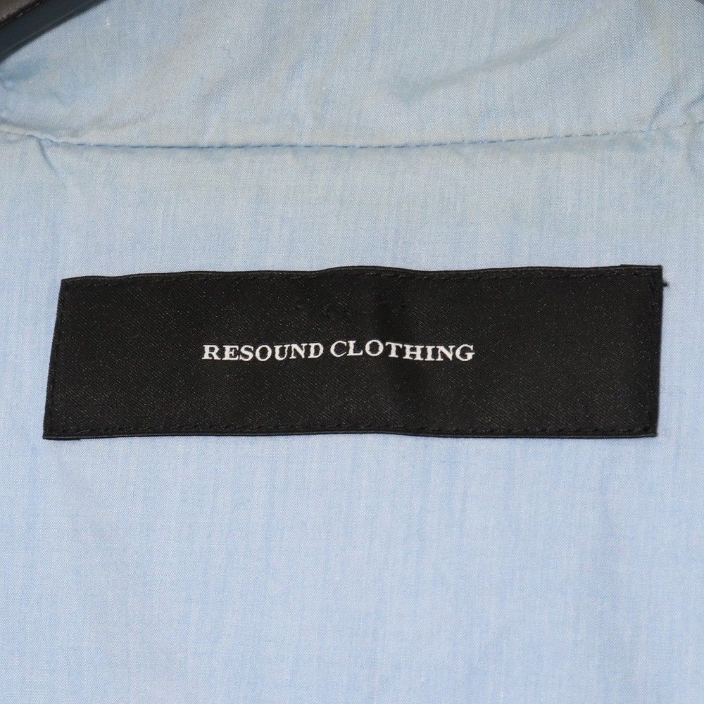 RESOUND CLOTHING 64BORDER ボーダーダウンベスト 1 RESOUND CLOTHING 64BORDER ボーダーダウンベスト 1 - メルカリ