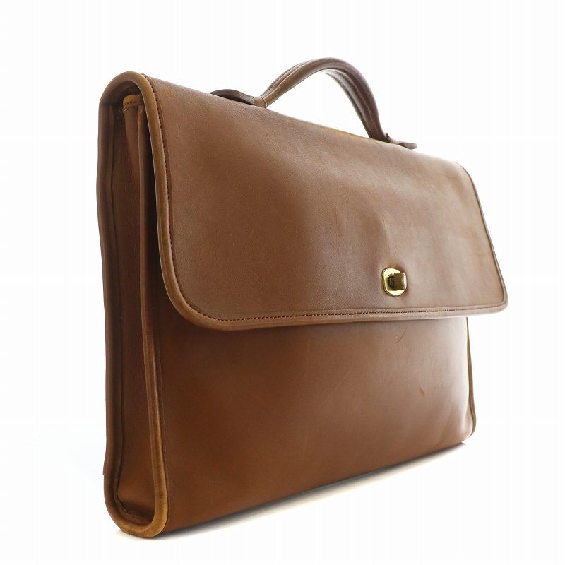 オールドCOACH ブラウン ビジネスバッグ オールドコーチ ショルダーバッグ 2way ビジネスバッグ レザー