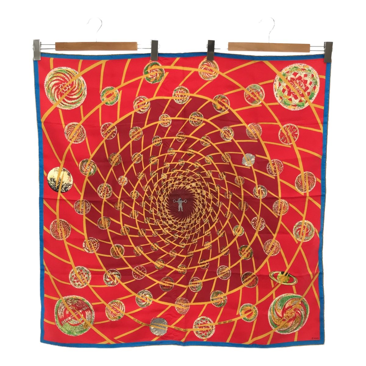 エルメス HERMES カレ90 LES FEUX DE LESPACE 宇宙の花火