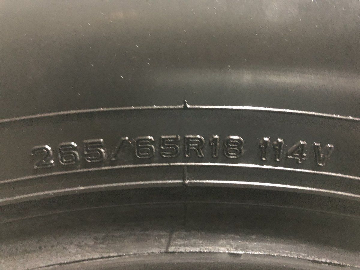 新車外し】24年製 DUNLOP GRANDTREK AT23 265/65R18 114L 18インチ 夏 