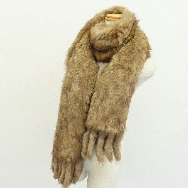 セーブル 毛皮 ショール ストール マフラー レディース z974465