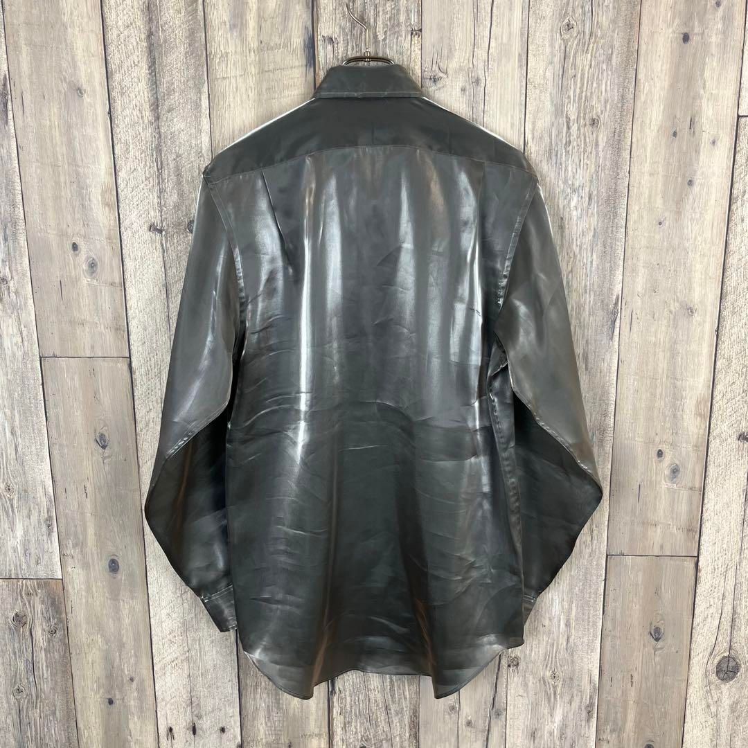 Paul Smith LONDON ポールスミス シルバー 長袖 ドレス シャツ