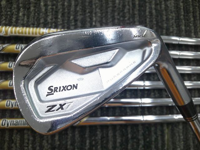 アイアンセット ダンロップ スリクソンZX7 Mk II|Dynamic G EX TOUR ISSUE|S200|25 5309 博多