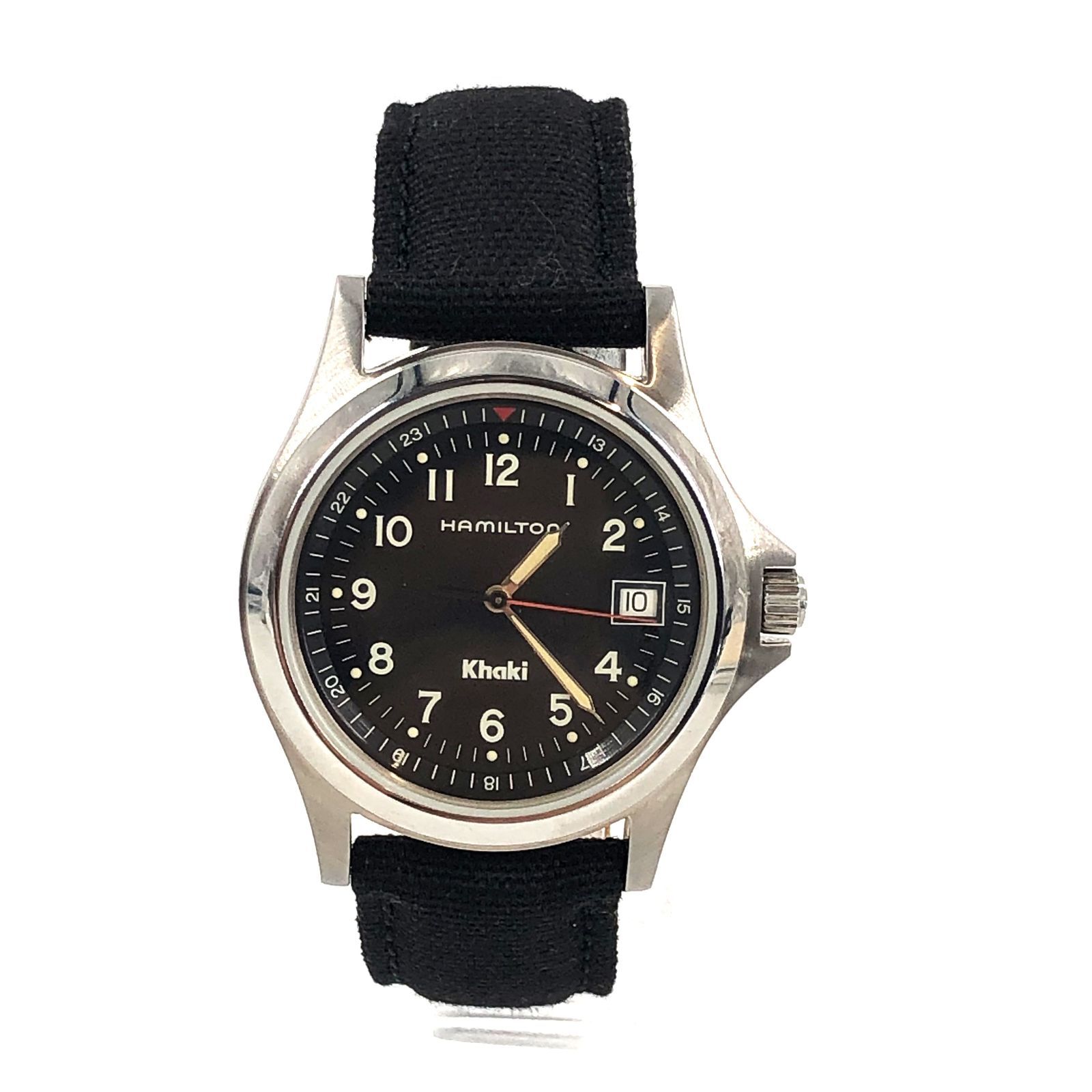 Hamilton ハミルトン Khaki カーキ8775 新品電池交換済み ハミルトン⁄カーキ⁄型番：8775⁄クォーツ⁄腕時計の買取実績ブランディア
