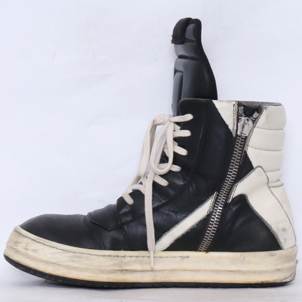 RICK OWENS Geobasket Sneaker サイズ41 ブラック RU19S2894-LPO
