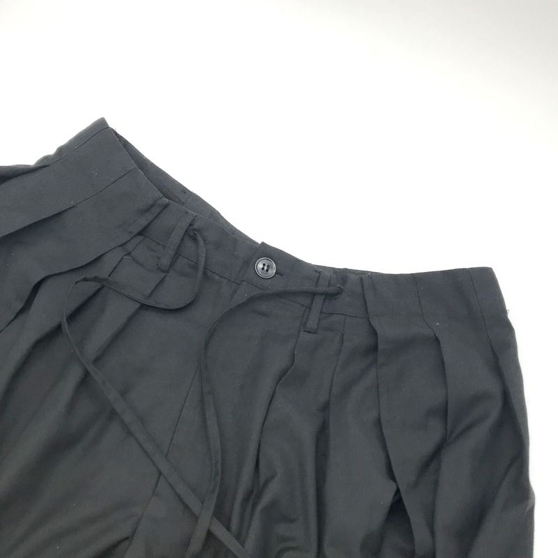 Yohji Yamamoto pour homme ウールギャバジンカラスパンツ HV