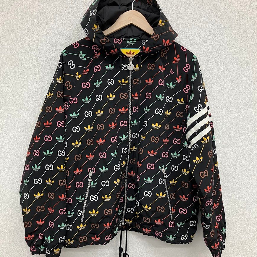GUCCI ×adidas GG Trefoil jacket アディダス トレフォイル ジップ