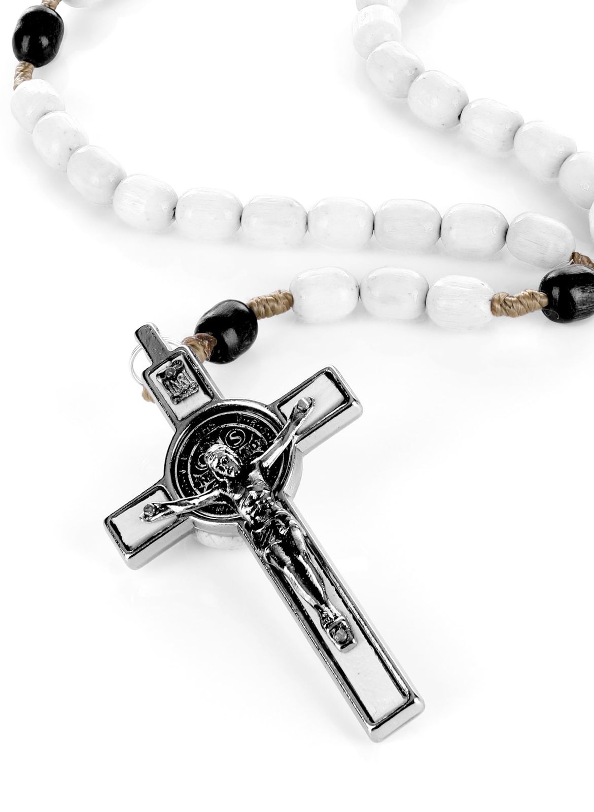 ★本物★南ヨーロッパ➕INRl➕ロザリオ/時代物/十字架/ネックレス/キリスト ☆本物☆南ヨーロッパ➕INRl➕ロザリオ/時代物/十字架/ネックレス/キリスト