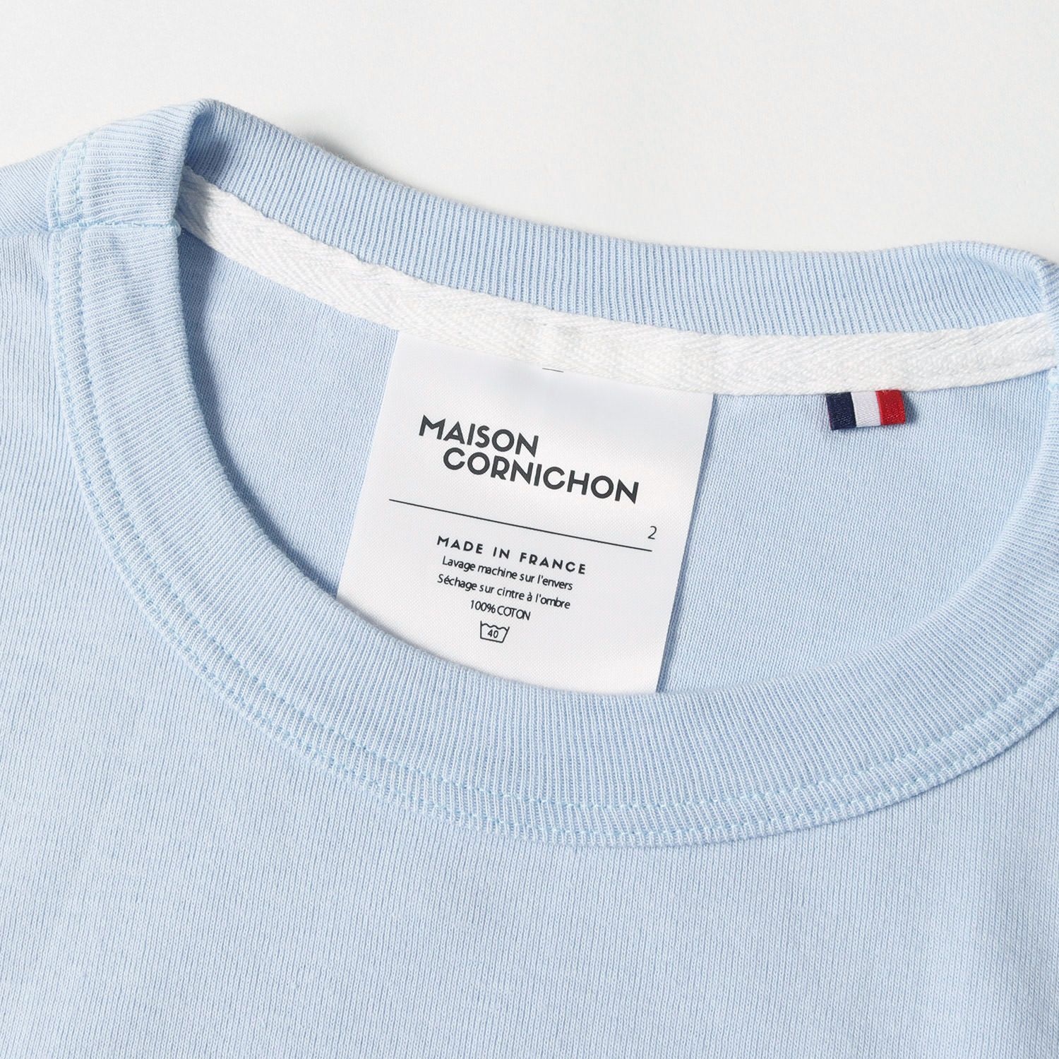 MAISON CORNICHON メゾン コルニション Tシャツ サイズ:2 プレーン ...