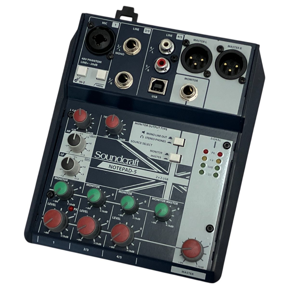 Soundcraft NOTEPAD-5 アナログミキサー 音響機器 オーディオ サウンドクラフト T9991320