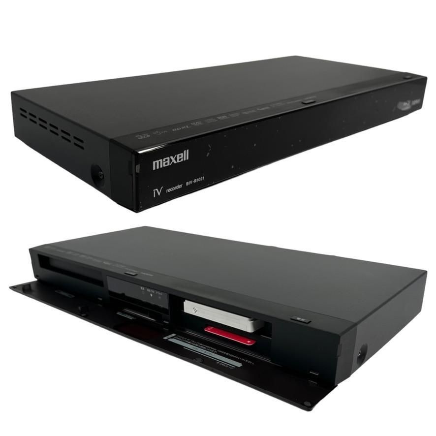maxell BIV-R521 iV/Blu-rayレコーダー HDD1TB換装 maxell BIV-R521 iV/Blu-rayレコーダー HDD1TB換装（maxell BIV
