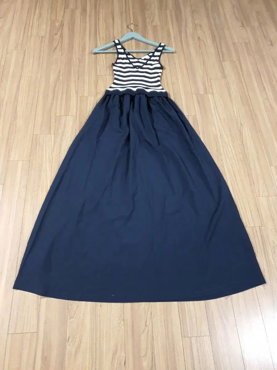 クロエ ディ ピエロ ニット シフォン ロング丈ワンピース