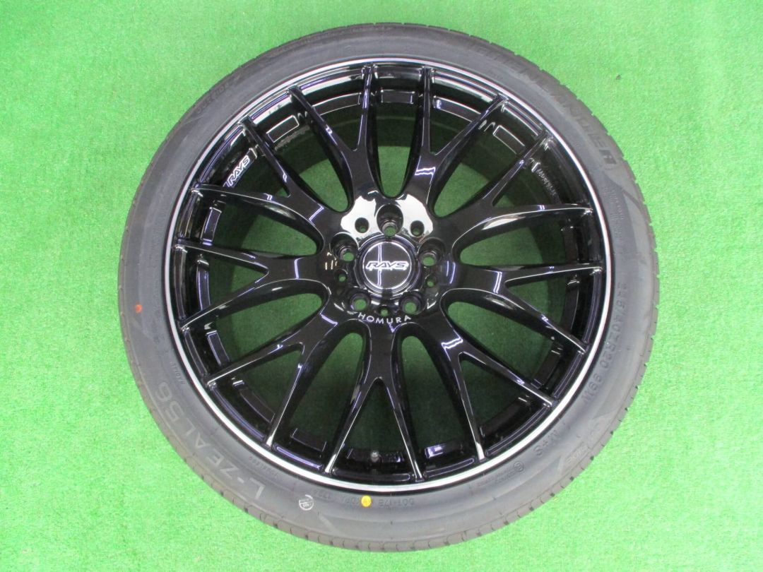 30アルファード ヴェルファイア系 ２０インチ レイズ ホムラ 2×9plus 8.5J-20 5H114.3 38 245|40R20付