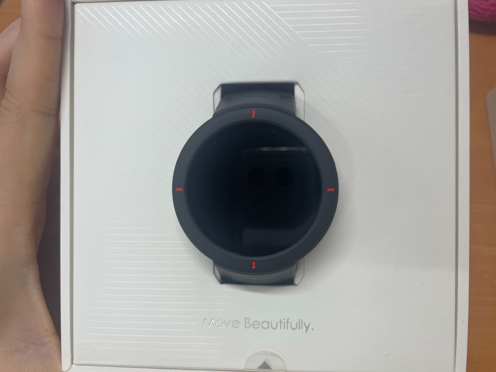 【中古良品】【箱なしで発送】Amazfit スマートウォッチ Verge【日本正規代理店】 Alexa対応 アレクサ 活動量計 歩数計 心拍計 着信通知 LINE通知 IP68防水 マイク付 スピーカー付 Xiaomi エコシステム企業 HUAMI