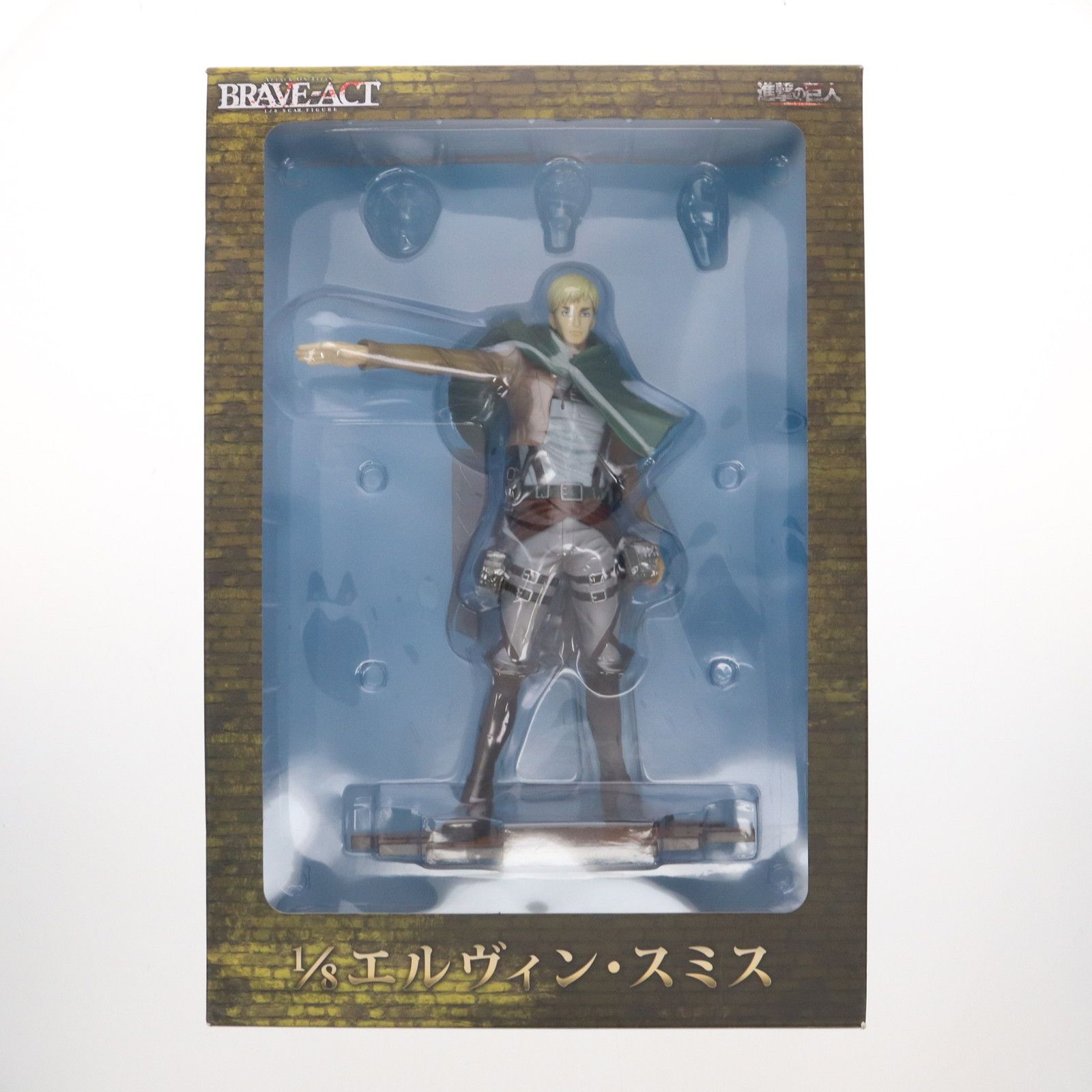 フィギュア　[付属品欠品/ランクB] エルヴィン・スミス 「進撃の巨人」 BRAVE-ACTシリーズ 1/8 塗装済み完成品 進撃の巨人 1/8 エルヴィン・スミス - マイルストン | 商品詳細