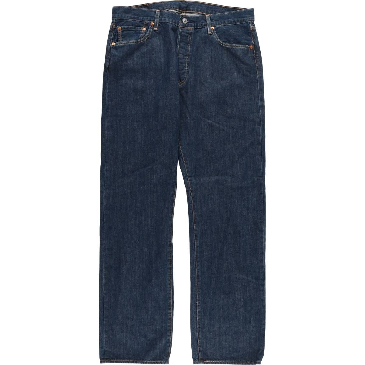 古着 濃紺 リーバイス Levi's 501 ストレートデニムパンツ