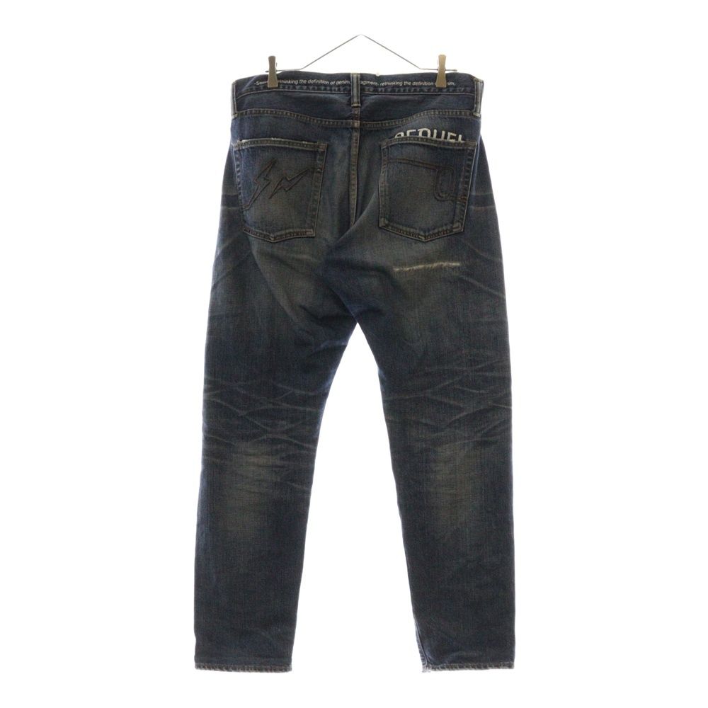 sequelデニムパンツSQ-24AW-PT-10FRAGMENT藤原ヒロシ SEQUEL×FRAGMENT