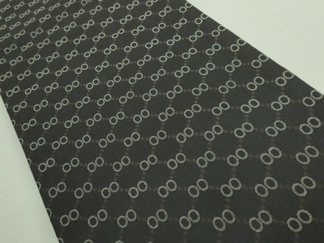 平和屋着物□極上 両面 六通柄袋帯 網目文 金糸 逸品 DZAA7193kh5  