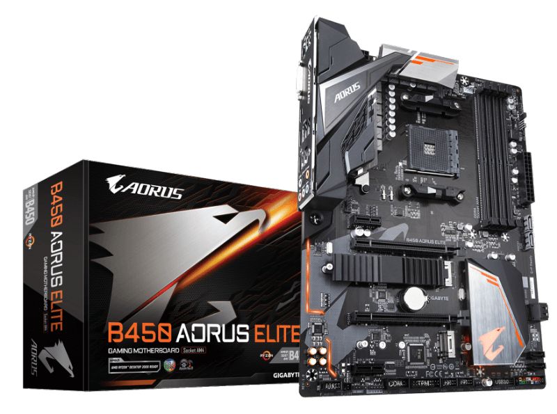 WJ807 GIGABYTE ギガバイト B450 AORUS ELITE マザーボード