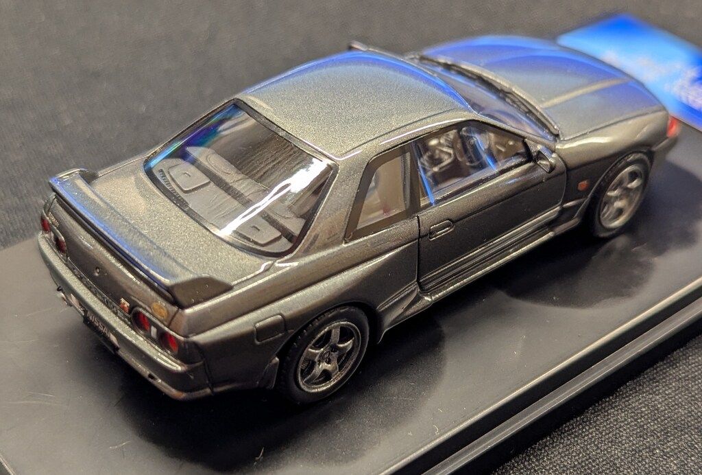 WIT'S 1/43 NISSAN SKYLINE GT-R NISMO R32 GUNGRAY METALLIC CN463