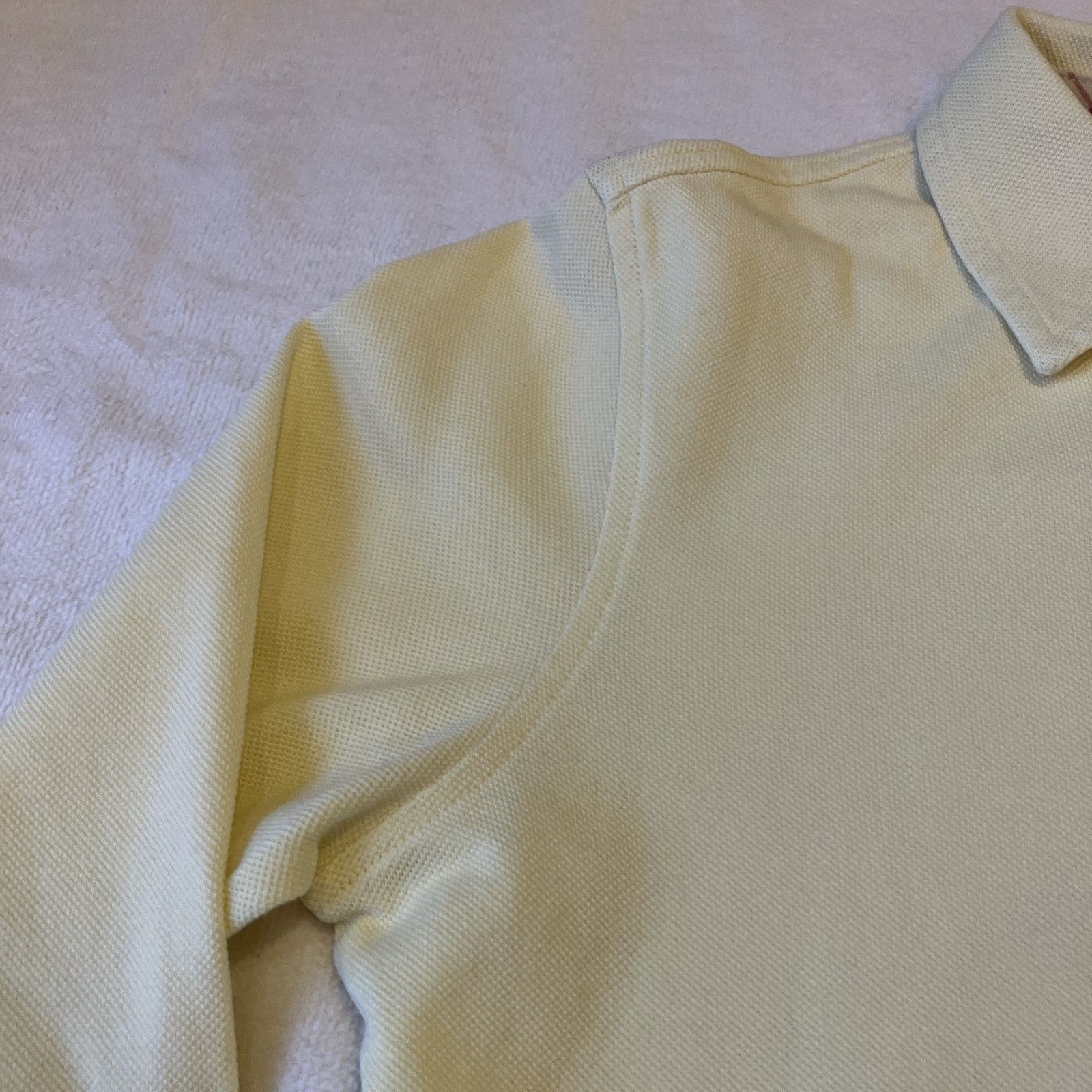 Burberry LONDON(バーバリーロンドン) 長袖カットソー サイズ6 M レディース - アイボリー×ベージュ ボーダー BURBERRY - 【BURBERRY LONDON】バーバリー ロンドン ポロシャツ